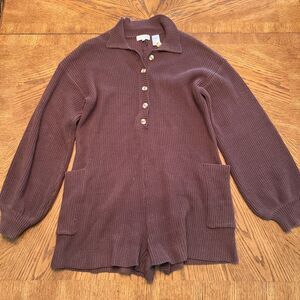 Sweater Romper Women’s- Medium